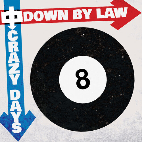 Down By Law - Crazy Days LP (Red Marble Vinyl)