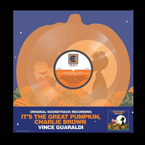 Vince Guaraldi Trio - It's The Great Pumpkin, Charlie Brown LP (Clear Orange Pumpkin Vinyl)