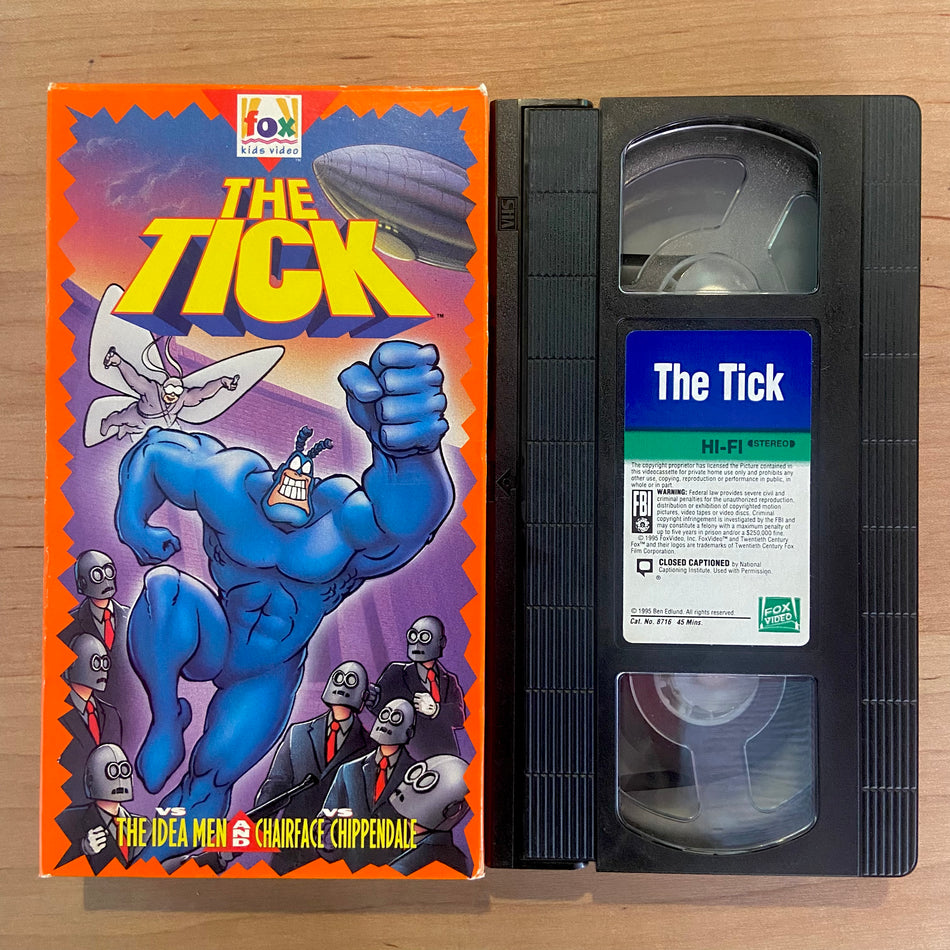 The Tick cartoon series- VHS Tape (Used)