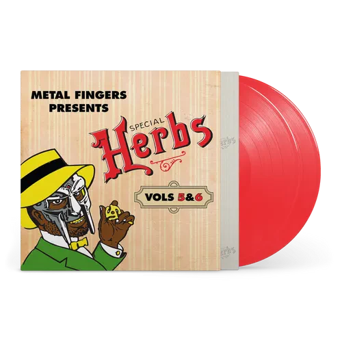 MF DOOM - Metal Fingers Presents: Special Herbs Vol. 5 & 6 LP (2-Disc Red Vinyl)