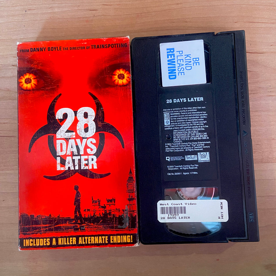 28 Days Later- VHS Tape (Used)