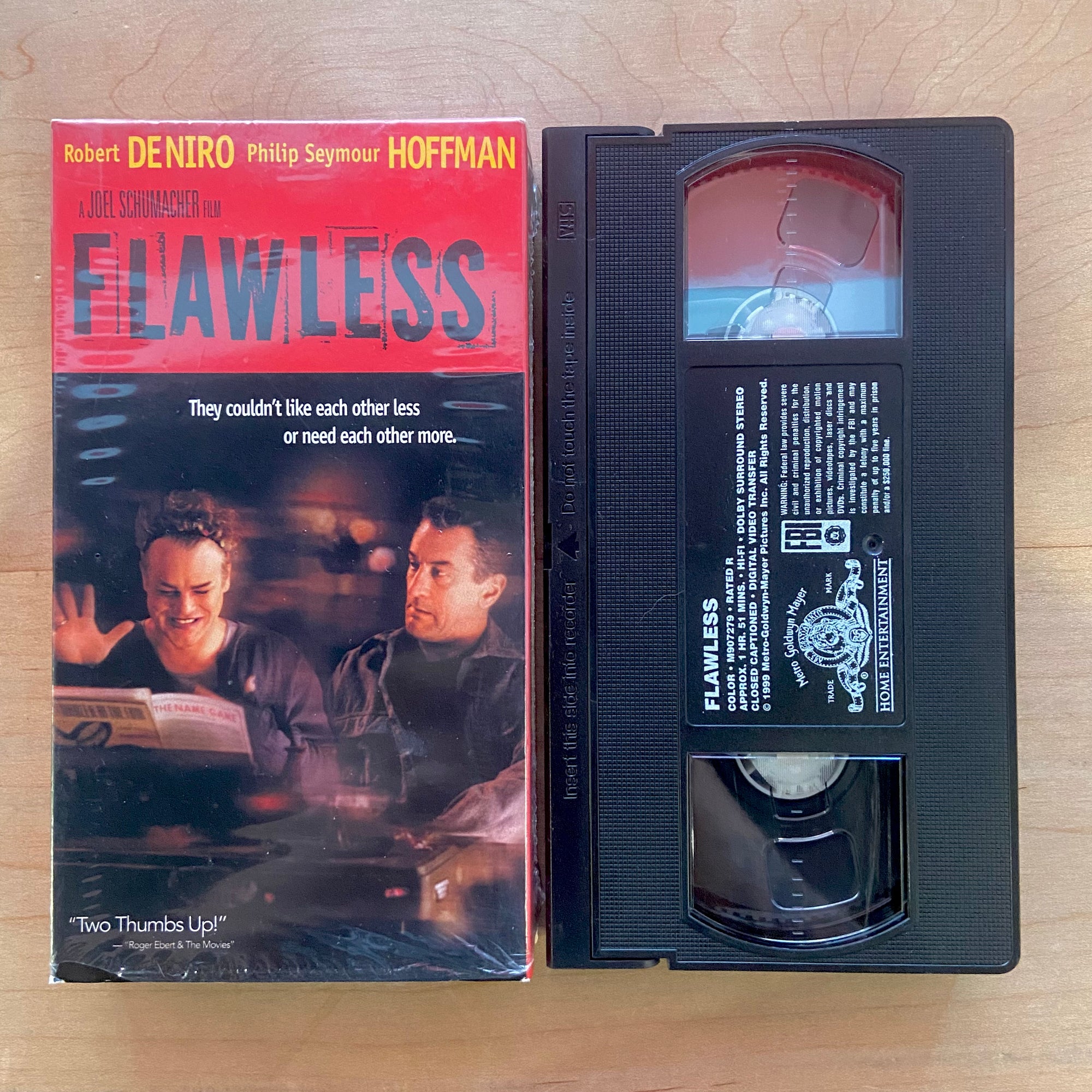 Flawless - VHS Tape (Used)