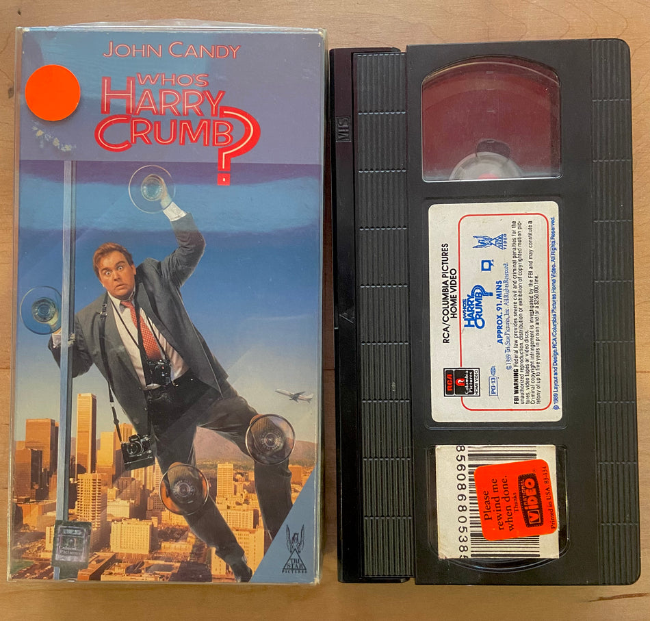 Who's Harry Crumb - VHS Tape (Used)