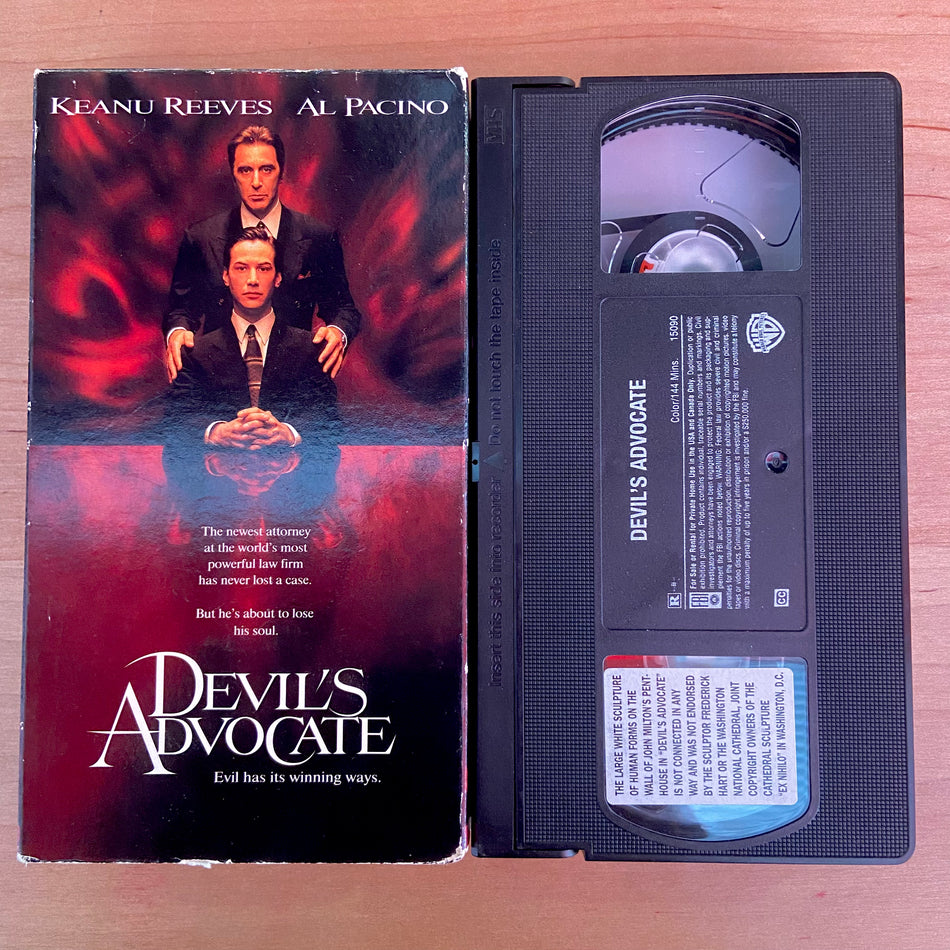 The Devil's Advocate - VHS Tape (Used)