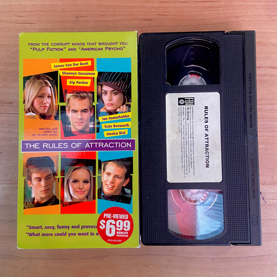 The Rules of Attraction- VHS Tape (Used)
