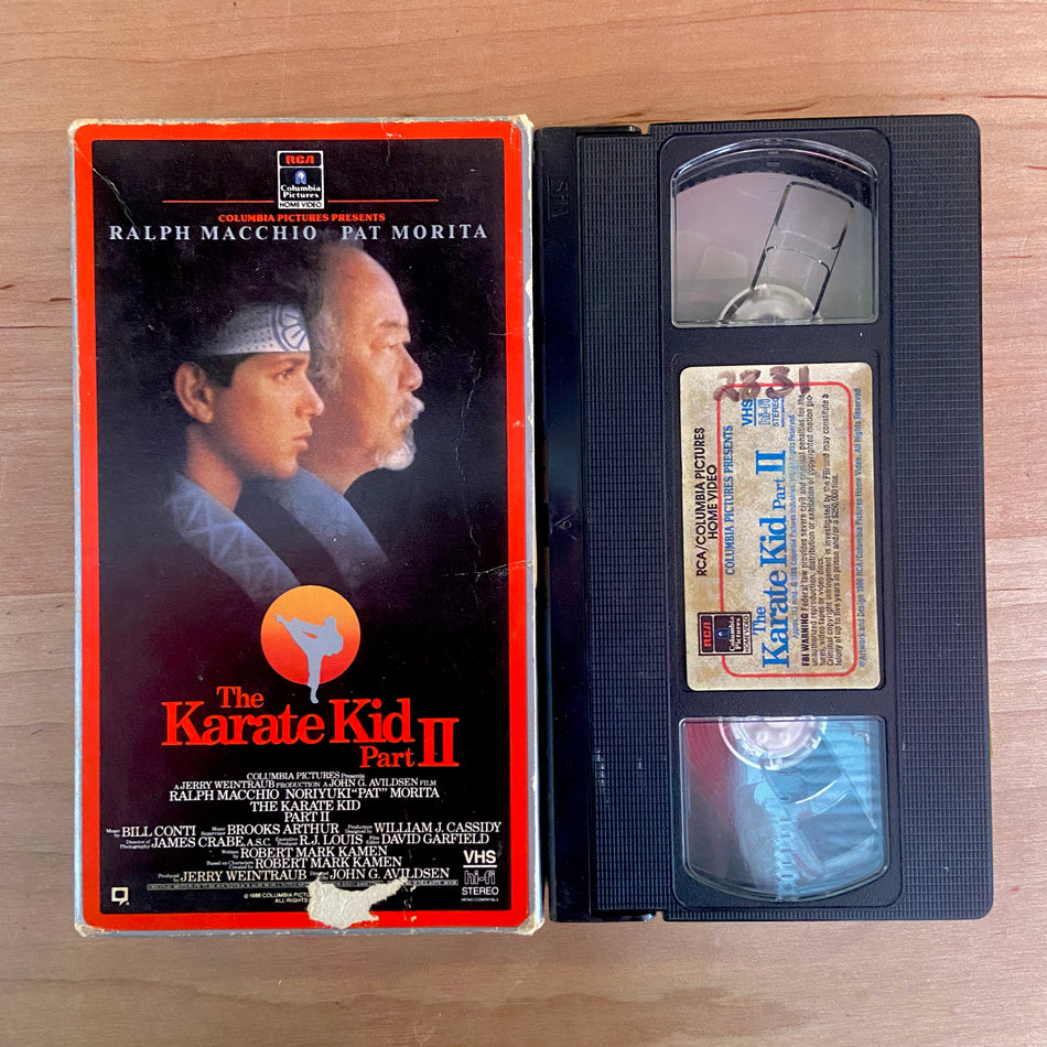 The Karate Kid Part II- VHS Tape (Used)