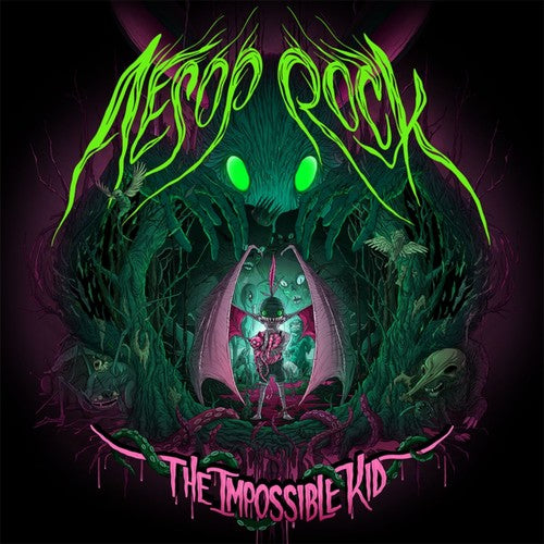 Aesop Rock - The Impossible Kid LP (2 Discs Neon Pink and Green Vinyl)