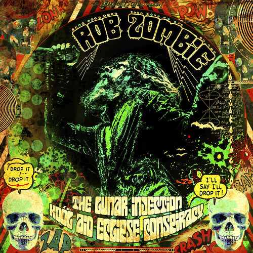 Rob Zombie -  The Lunar Injection Kool Aid Eclipse Conspiracy LP (Blue and Bottle Green Vinyl)