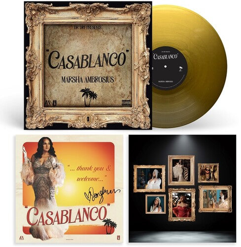Marsha Ambrosius - Casablanco LP (Signed Gold Vinyl)
