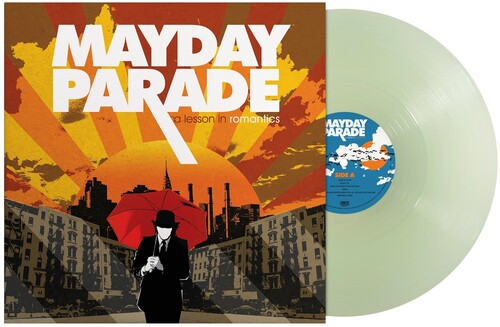 Mayday Parade - A Lesson In Romantics LP (Clear Coke Bottle Green)