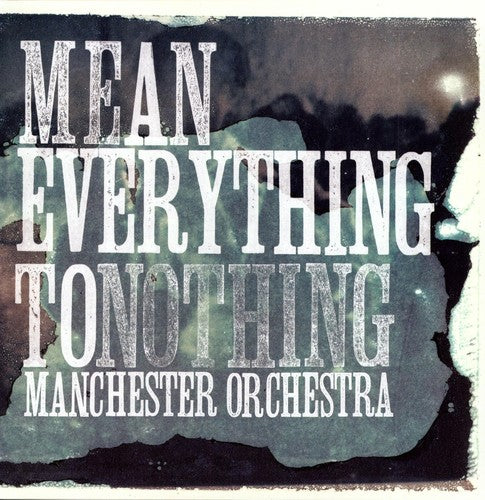 Manchester Orchestra - Mean Everything To Me LP (Blue Vinyl)