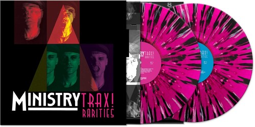 Ministry - Trax Rarities LP (2 Disc Black, White and Magenta Splatter Vinyl)