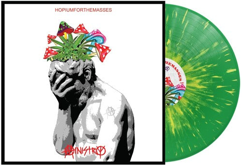 Ministry - Hopiumforthemasses LP (Green and Yellow Splatter Vinyl)