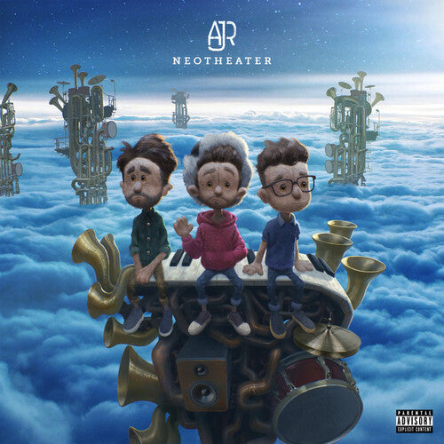 AJR - Neotheater LP (Clear Blue Splatter Vinyl)