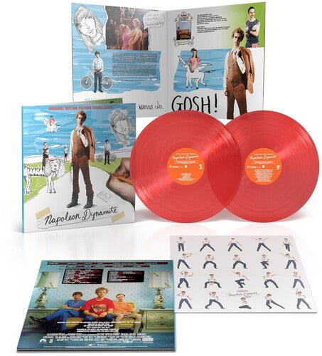 Napoleon Dynamite Soundtrack LP (2 Disc Clear Red Vinyl Anniversary Edition)