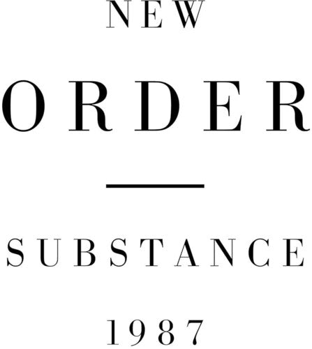 New Order - Substance LP (2 Disc Red and Blue Vinyl)