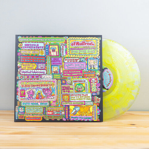 Of Montreal - Freewave Lucifer F-CK F-CK F-CK LP (Clear Cloudy Yellow Vinyl)