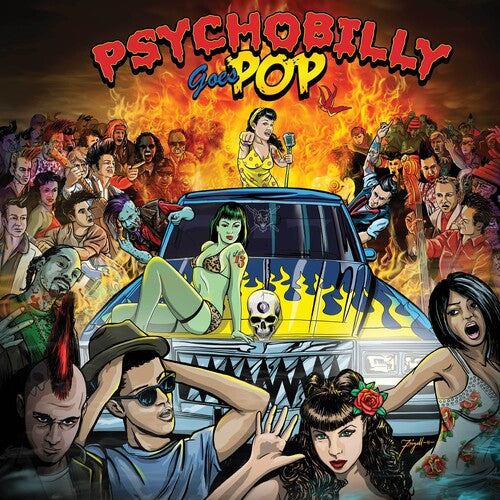 Various - Psychobilly Goes Pop LP (Purple Vinyl)