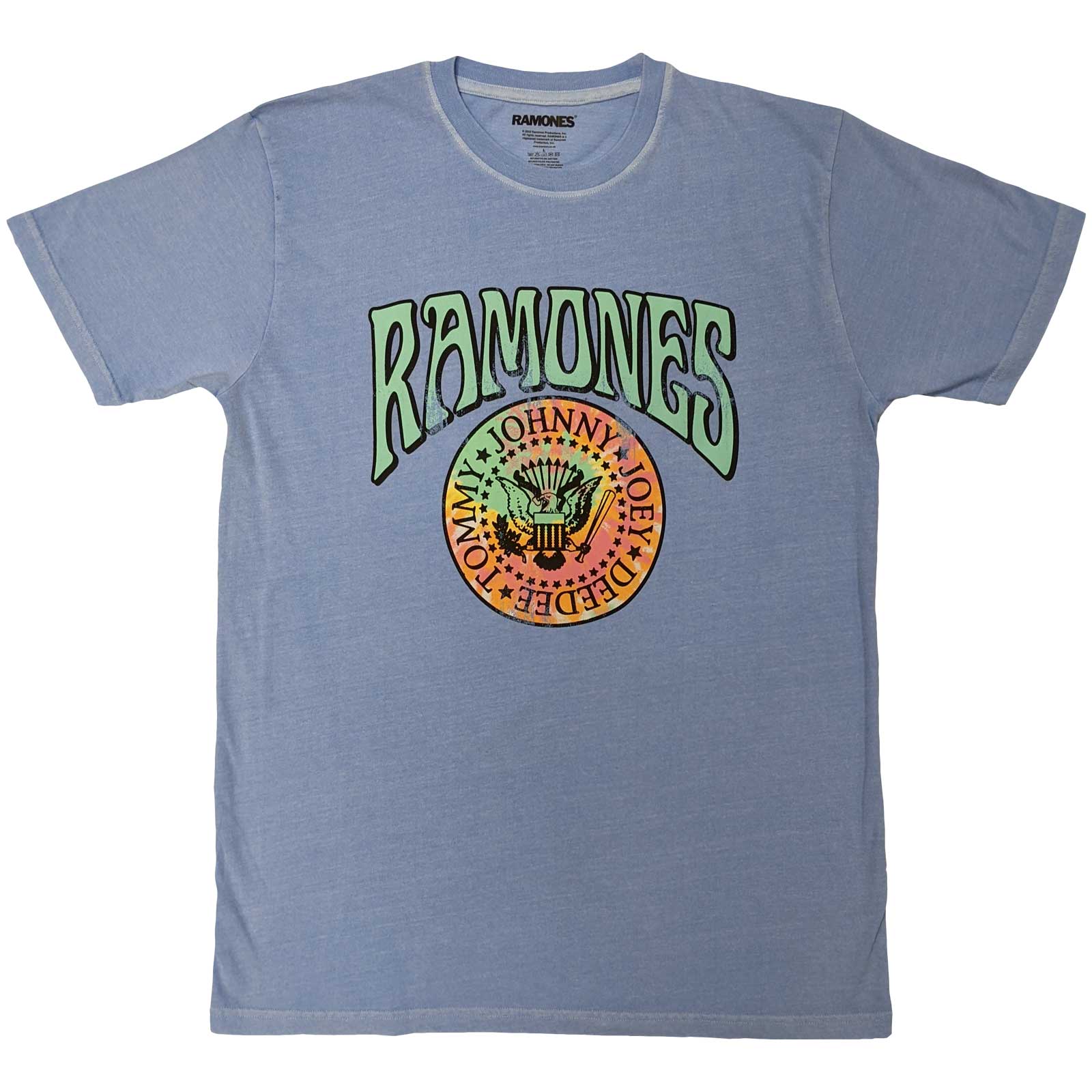 Ramones Psychedelic Crest Unisex Tee