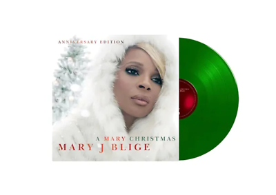 Mary J Blige - A Mary Christmas LP (2 Disc Translucent Green Vinyl)