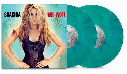 Shakira - She Wolf LP (2 Disc Sea Glass Vinyl)