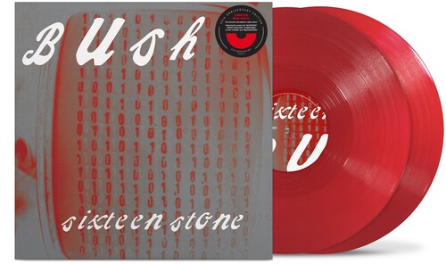 Bush - Sixteen Stone LP (2 Disc 30th Anniversary Red Vinyl)