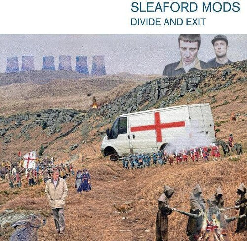 Sleaford Mods - Divide and Exit LP (10th Anniversary Transparent Red Vinyl)