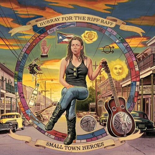 Hurray For The Riff Raff - Small Town Heroes LP (Pink Acid Wash Vinyl)