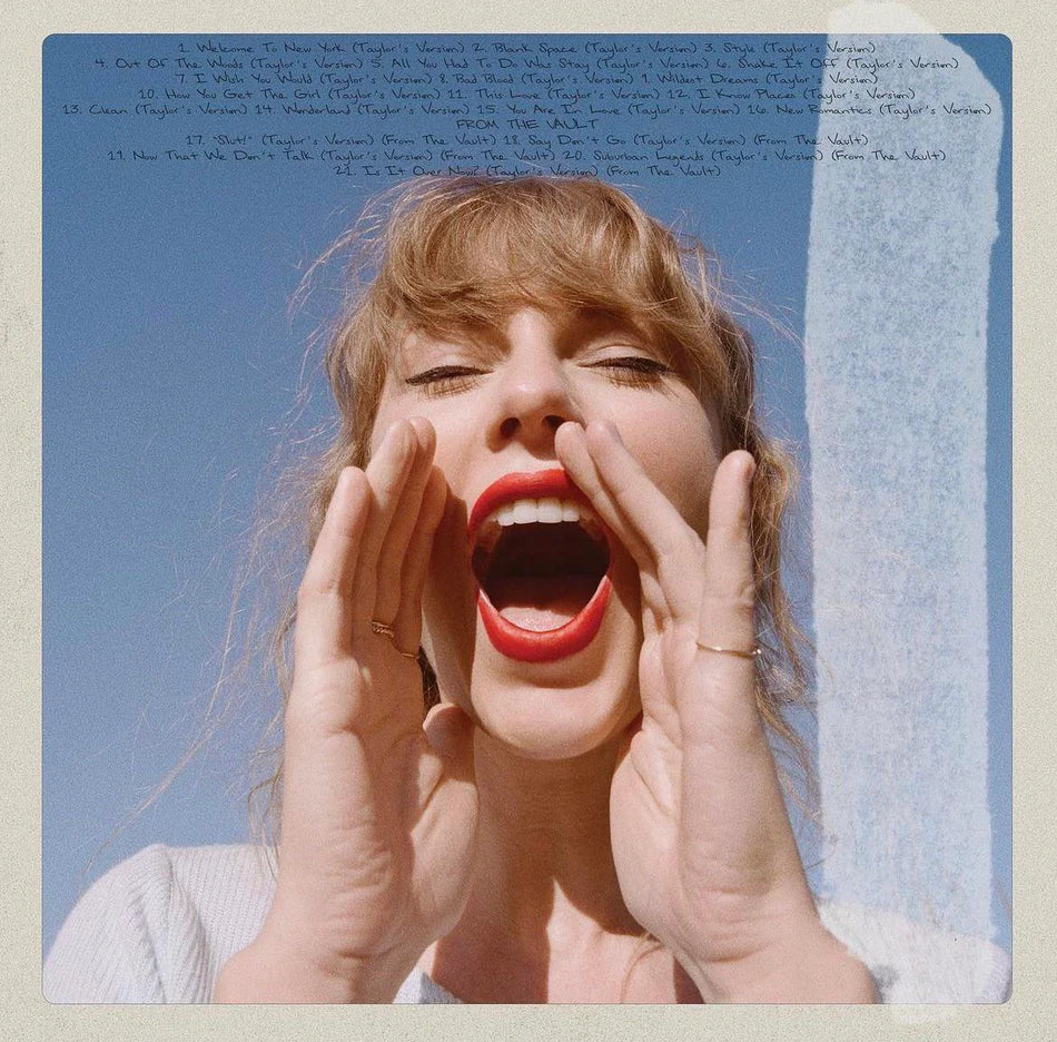 Taylor Swift - 1989 Taylor's Version LP (Crystal Skies Blue Vinyl)