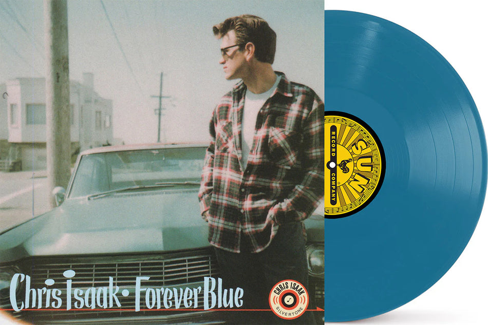 Chris Isaak - Forever Blue LP (Indie Exclusive Aqua Anniversary Edition Vinyl)