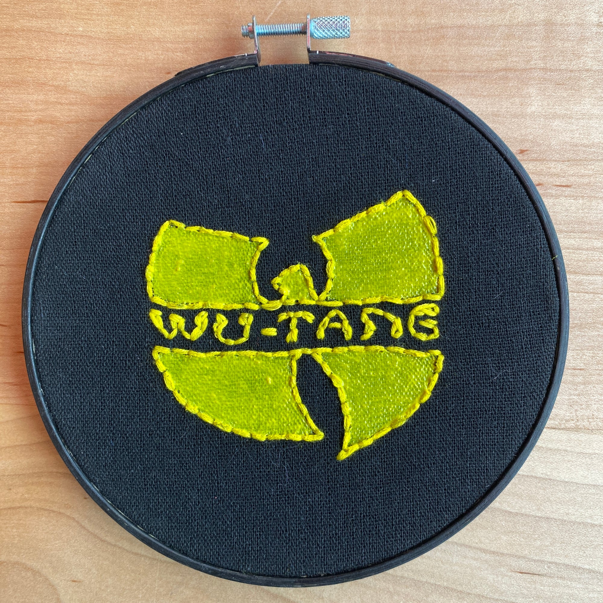 Embroidery - Wu-Tang Clan Symbol by Indiesomnia Crafts