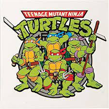 Teenage Mutant Ninja Turtles 3" x 3" Magnet: Group Graphic