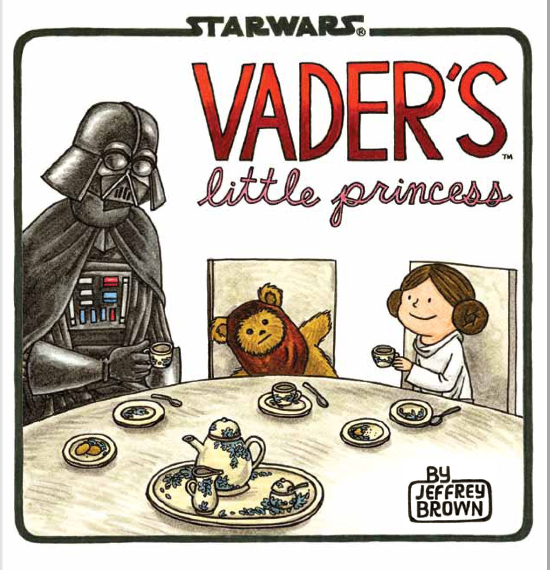 Vader's Little Princess - A Children's Book by Jeffrey Brown (Hardcover, Illustrated)