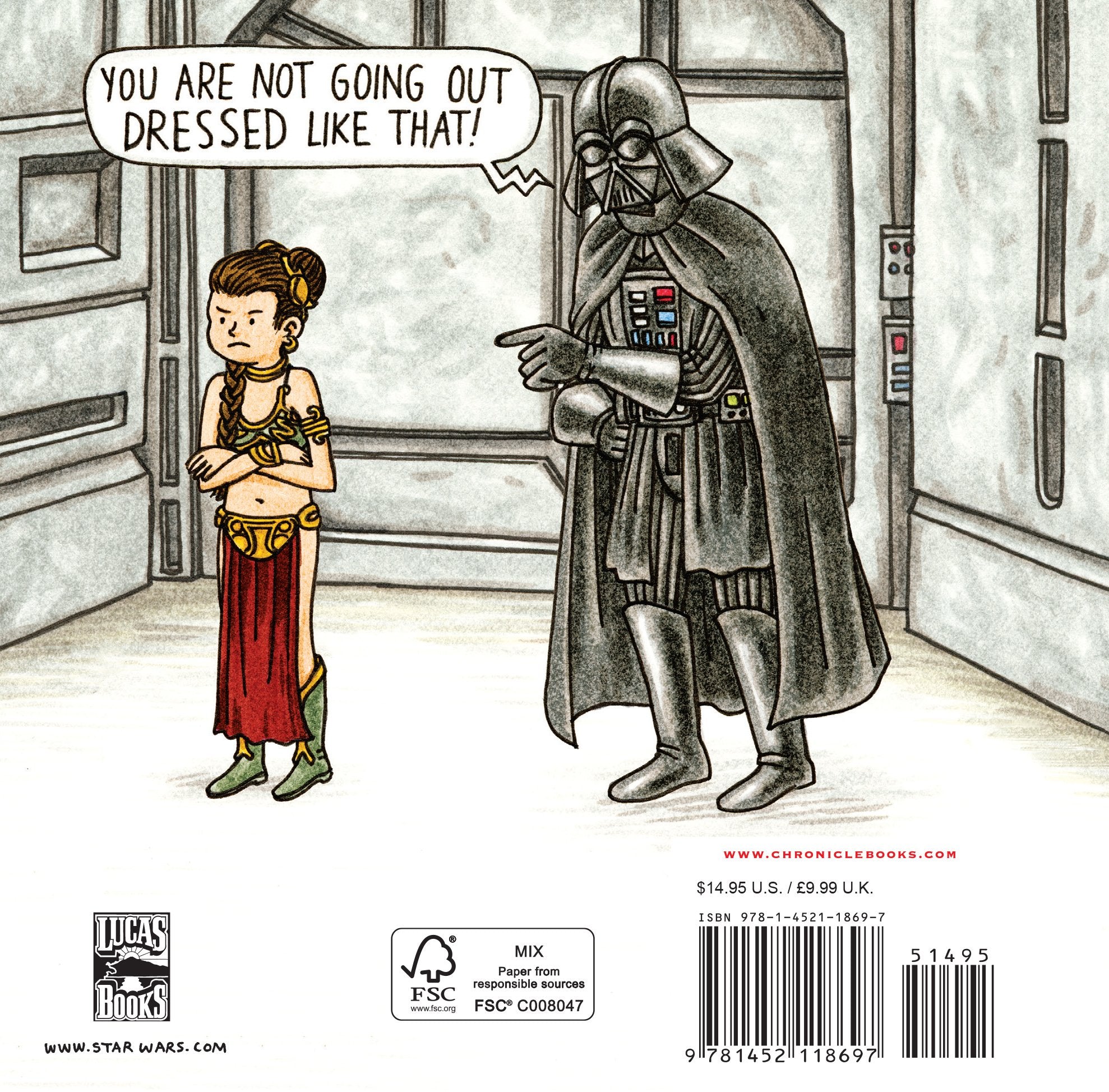 Vader's Little Princess - A Children's Book by Jeffrey Brown (Hardcover, Illustrated)