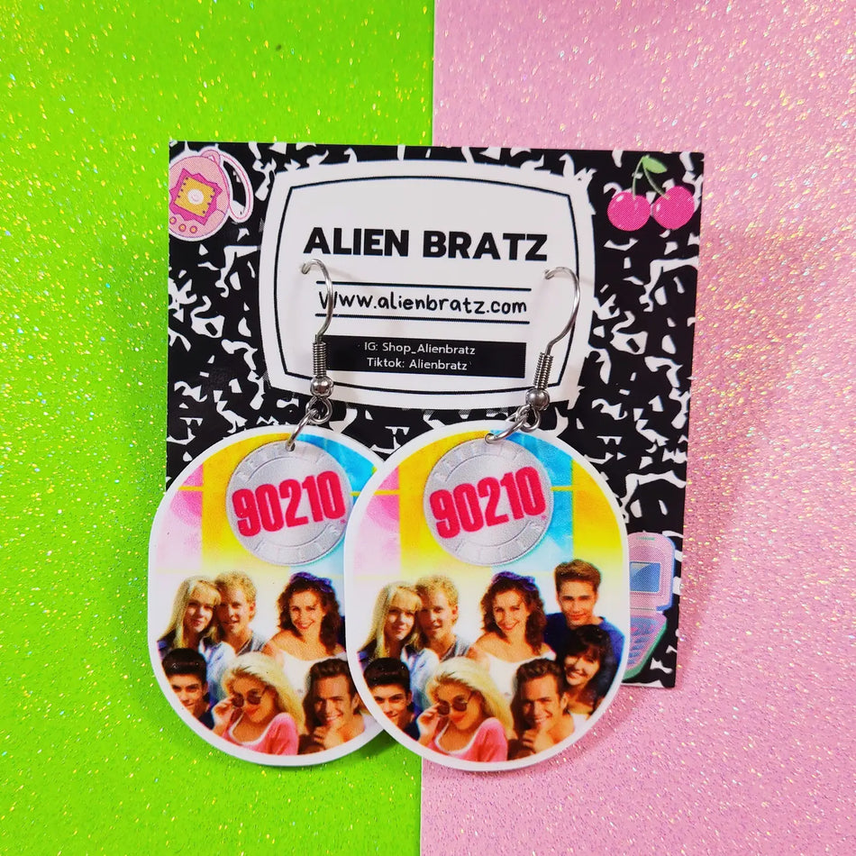 Alien Bratz Beverly Hills 90120 Earrings