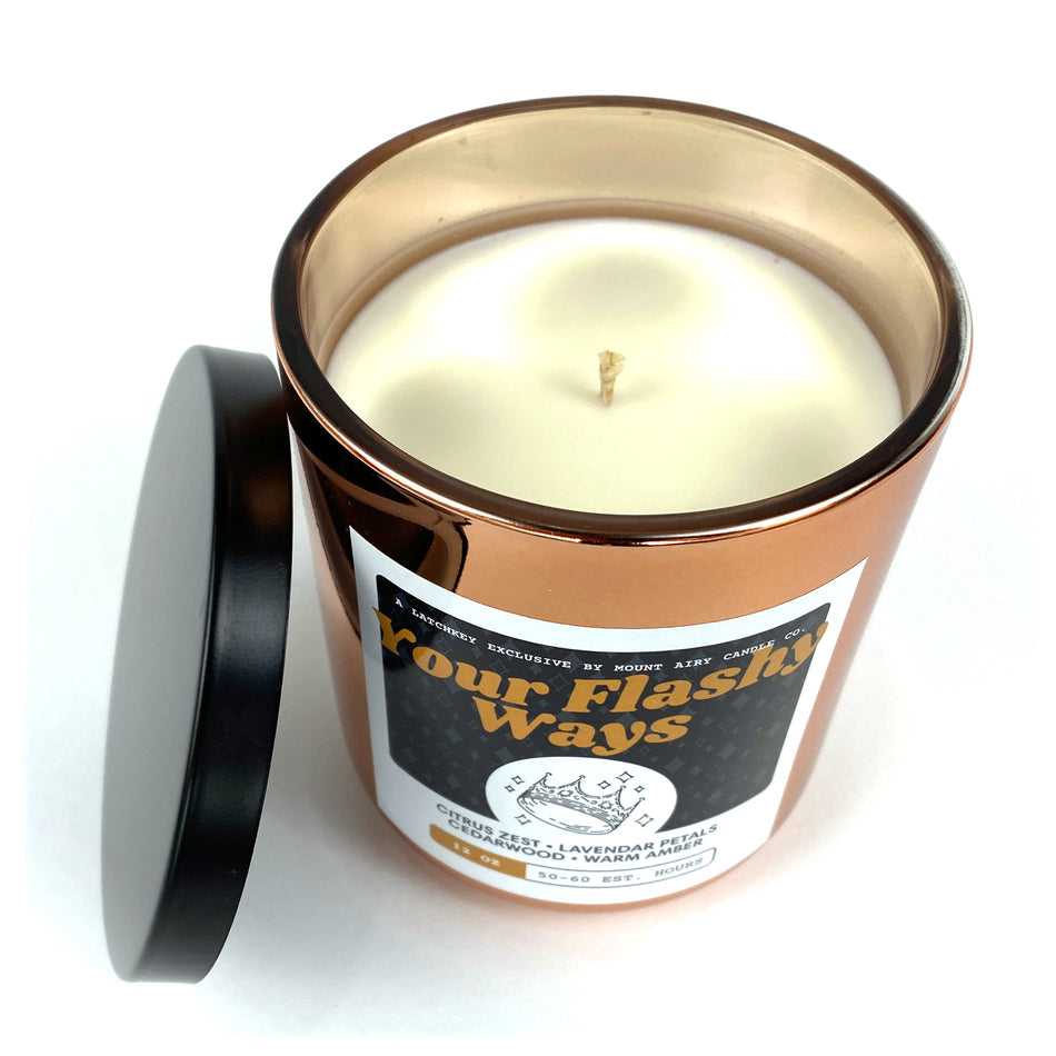 "Your Flashy Ways" Candle by Mount Airy Candle Co.