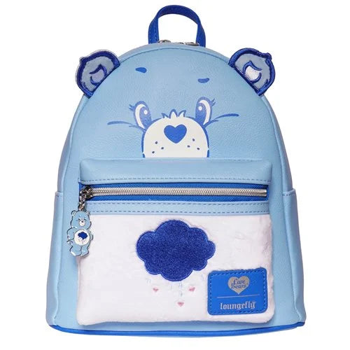 Care Bears Grumpy Bear Flocked Mini-Backpack by Loungefly