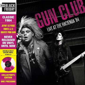 Gun Club - Live at The Hacienda '84 LP (Purple/White Vinyl, Record Store Day Black Friday 2022)