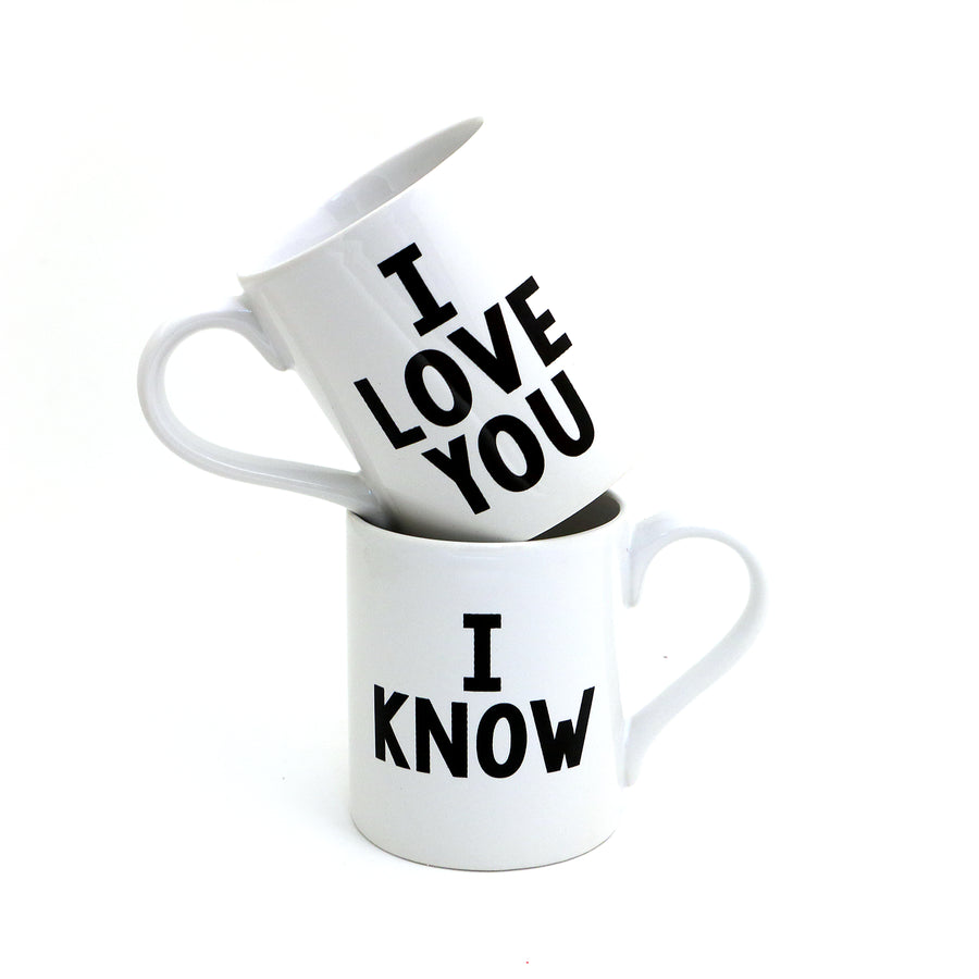 Han and Leia "I Love You" / "I Know" - Star Wars Mug Set