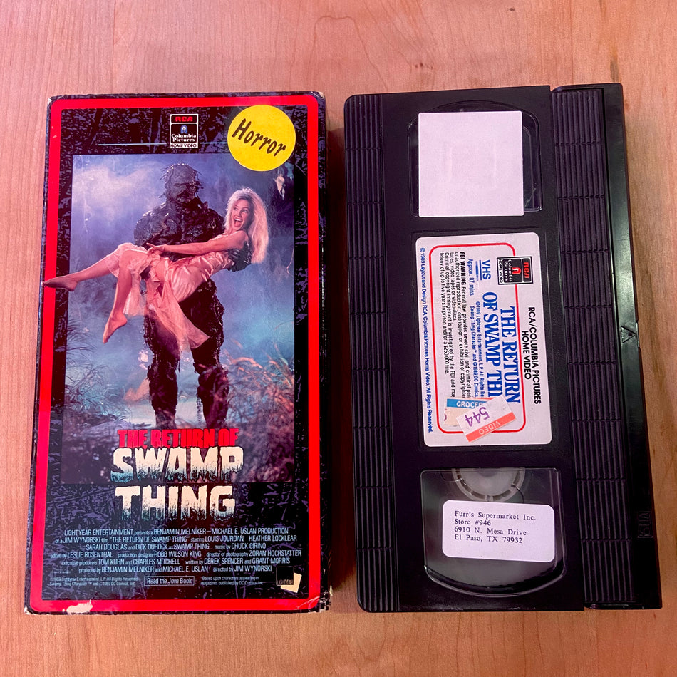 Return of the Swamp Thing - VHS Tape (Used)