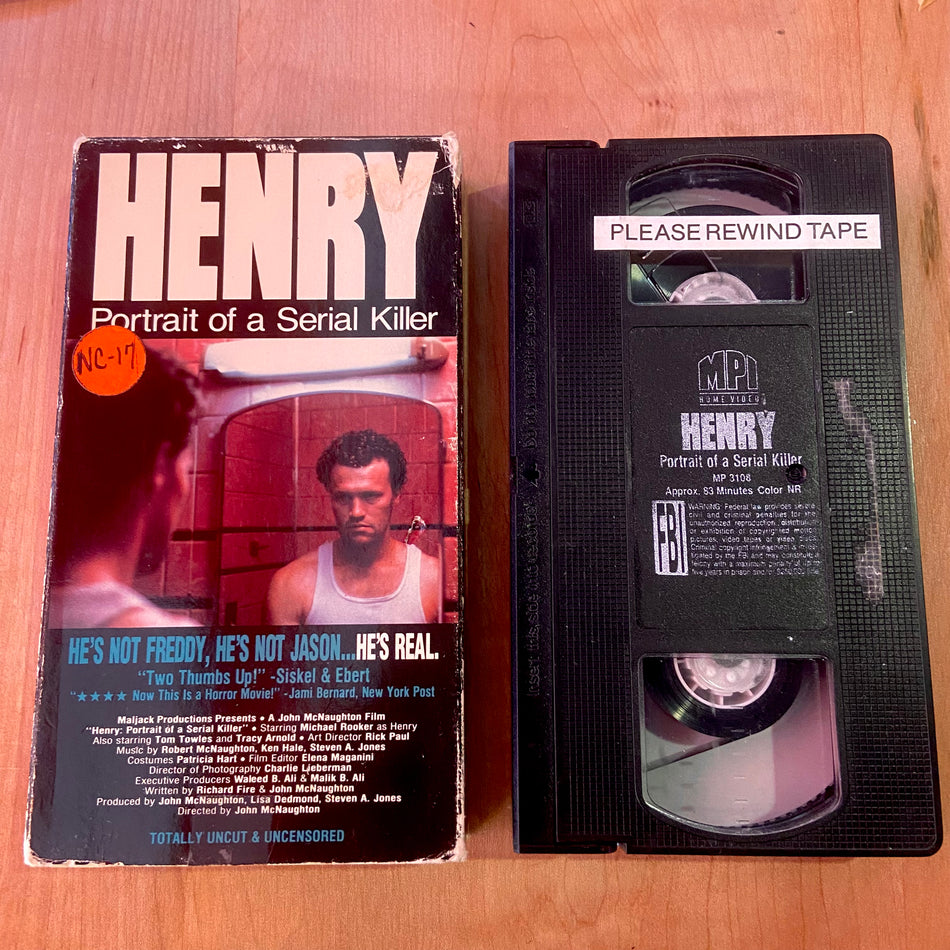 Henry, Portrait of a Serial Killer (NC-17 Version) - VHS Tape (Used)