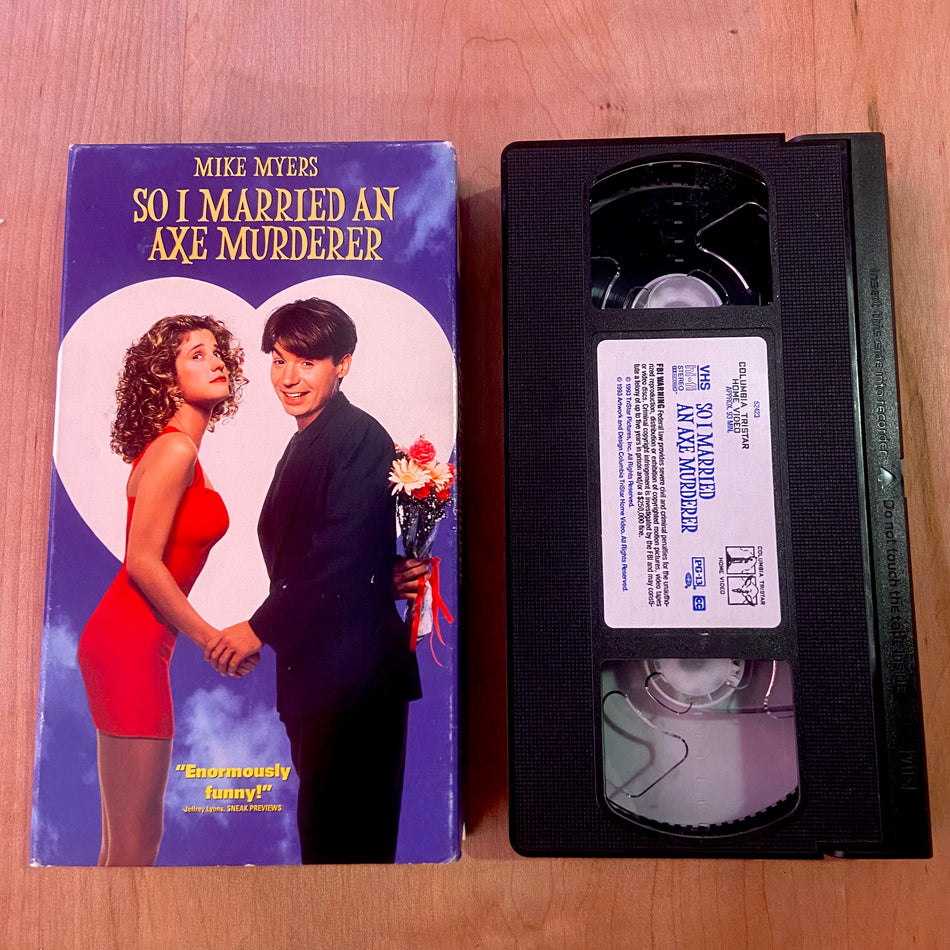 So I married an axe murderer- VHS Tape (Used)
