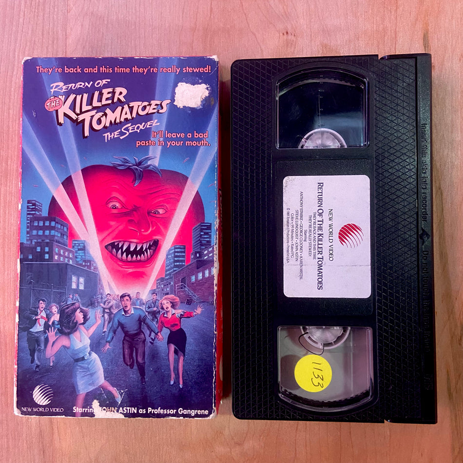 Return of the Killer Tomatoes - VHS Tape (Used)