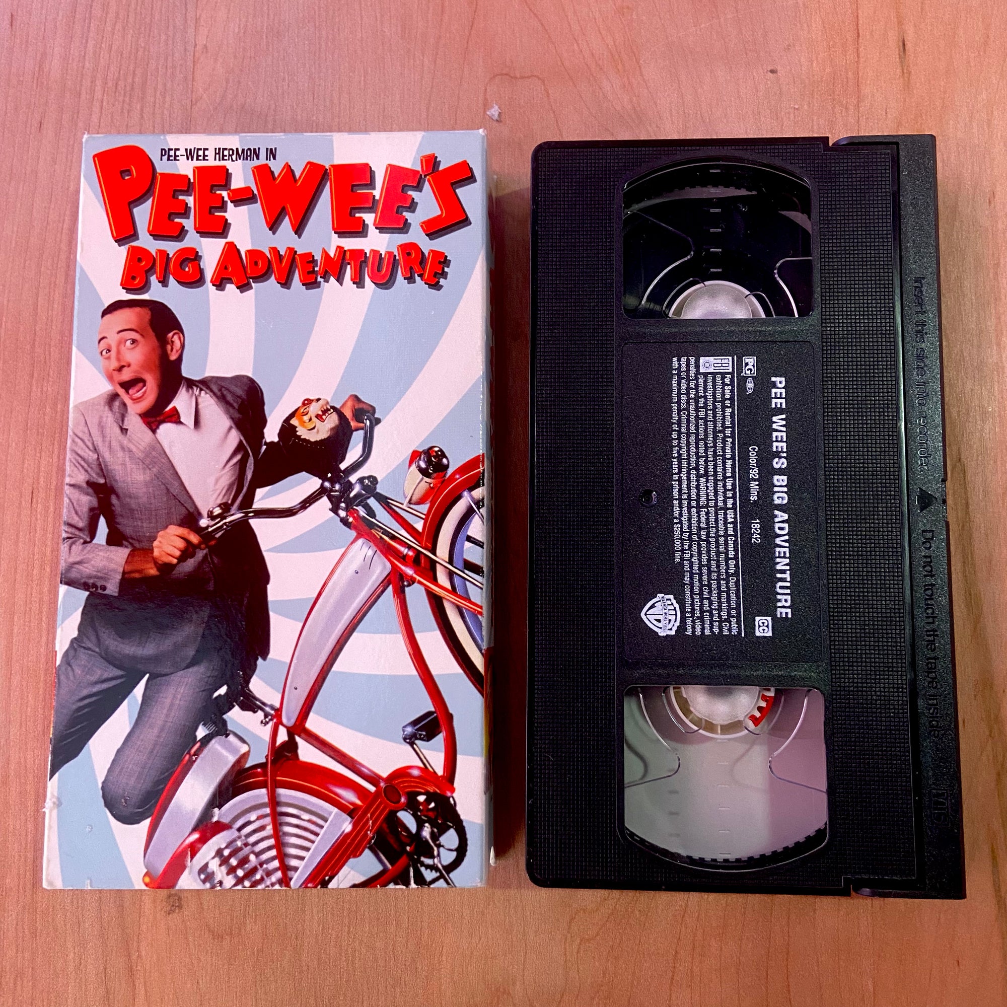 Pee-Wee's Big Adventure- VHS Tape (Used)