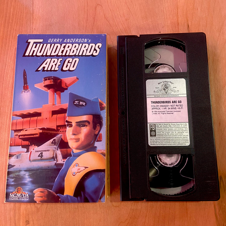 Thunderbirds are Go (movie)- VHS Tape (Used)