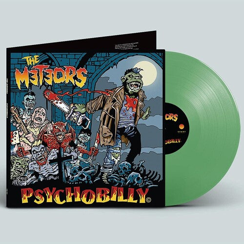 The Meteors - Psychobilly LP (Transparent Green Vinyl)