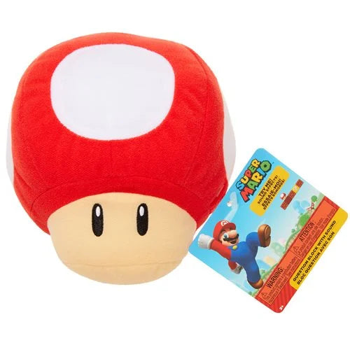 World of Nintendo Plush - Red Power Up Mushroom