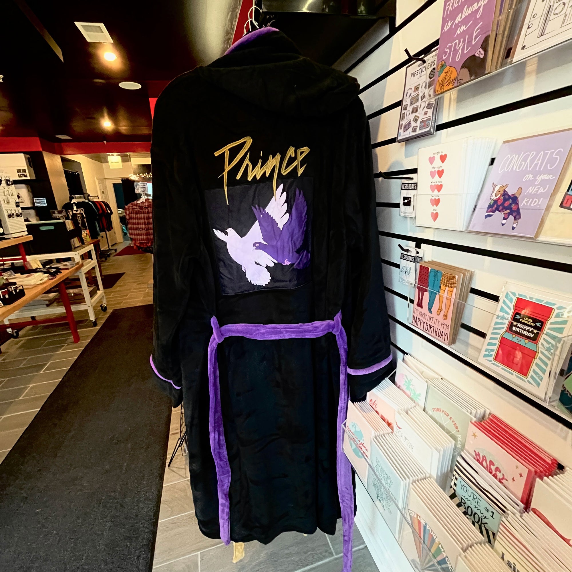 Prince "When Doves Cry" Black Robe
