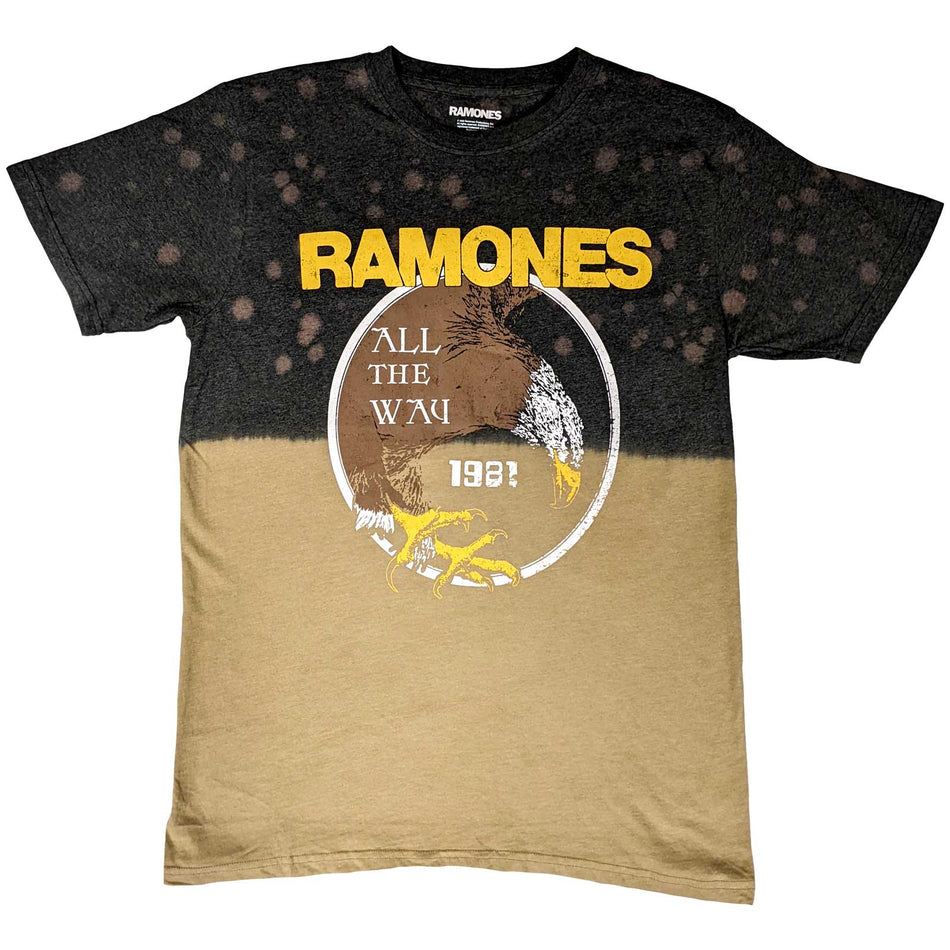 Ramones All the Way 1981 Tee