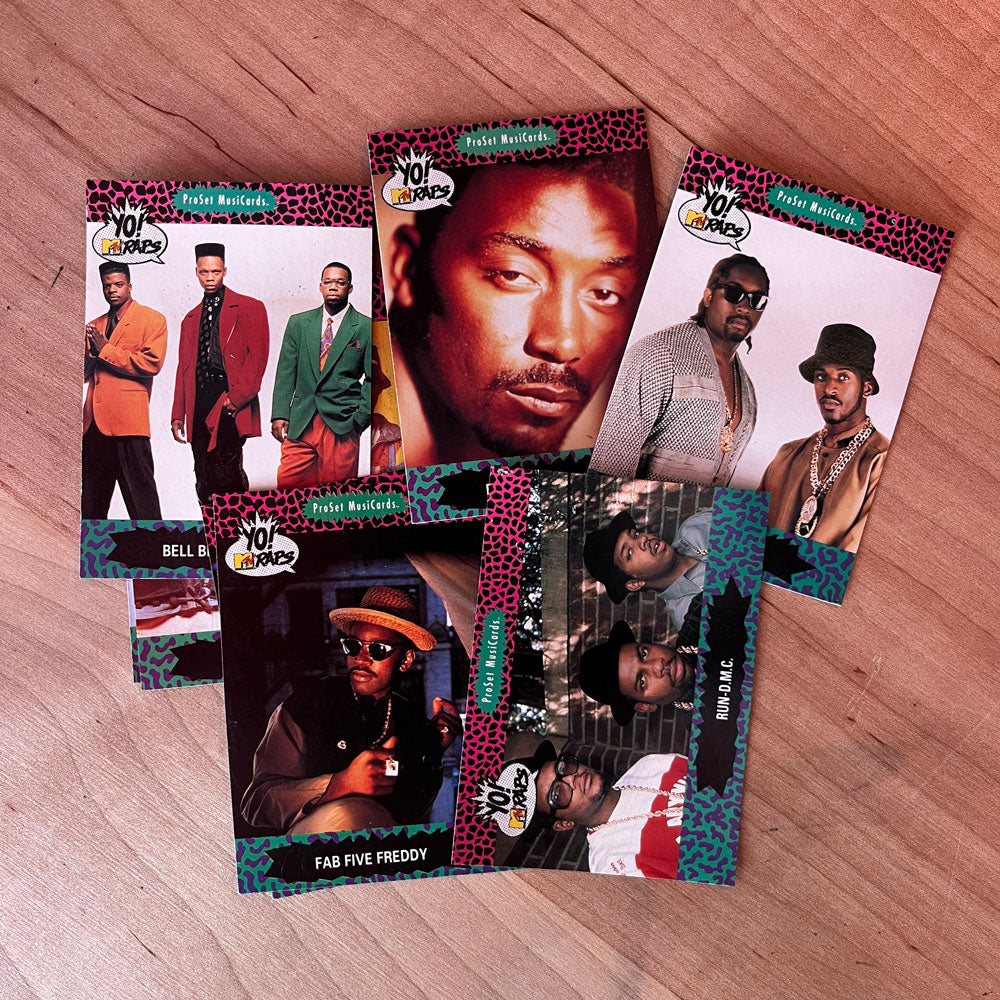Yo! MTV Raps Vintage 1991 Trading Card Pack (10 cards/pack)